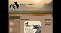 Desktop Screenshot of falknereigeraete.de