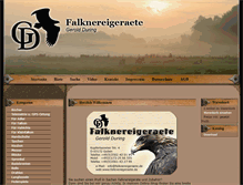 Tablet Screenshot of falknereigeraete.de